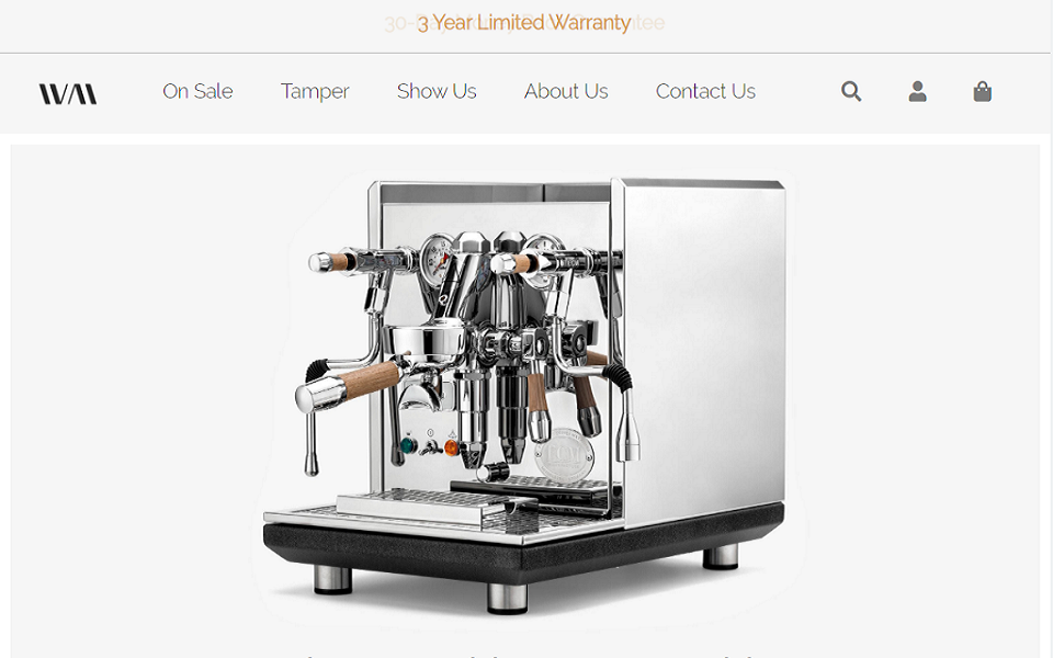coffee machine store