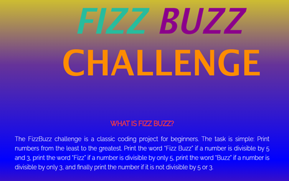 project fizzbuzz image